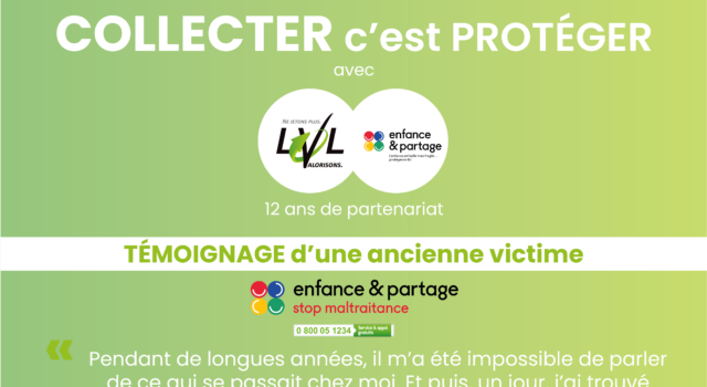 Visuel Opération Cartouches LVL & Enfance et Partage : Collecter c’est protéger !